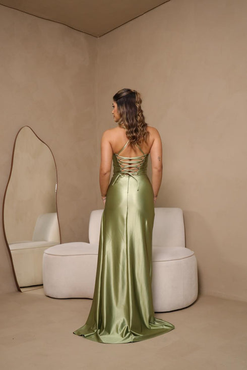 VESTIDO COM BABADO SEREIA